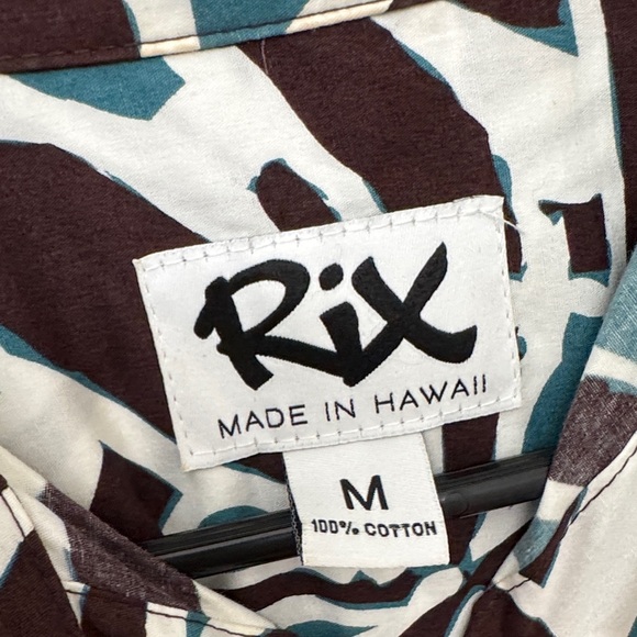 Men's Abstract Patterned Shirt - Picture 3 of 3